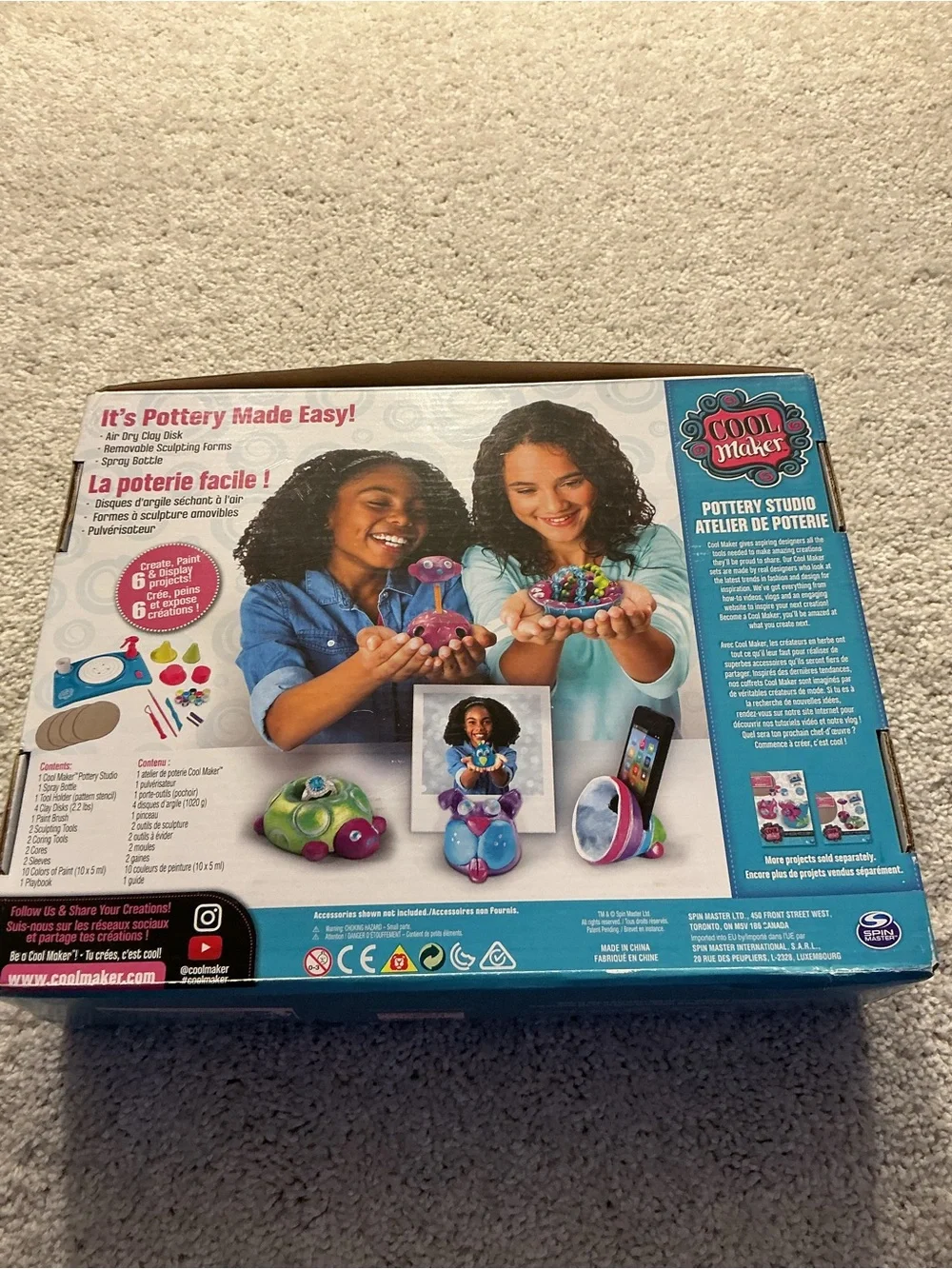 Pottery Studio Kids Toy - Blue